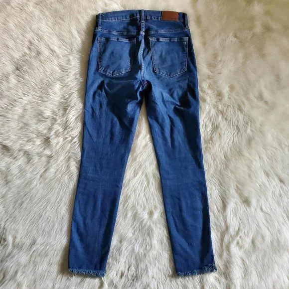 Madewell 10 High-Rise Skinny Jeans in Brockton Wash Size 28 EUC
